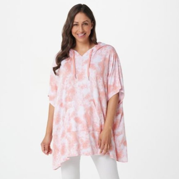 Koolaburra Tops - Koolaburra by UGG Baby Terry Tie-Dye Hooded | Coral